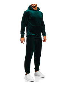 Men's High Quality Fashion 2-Piece Training Wear Trendy Solid Pattern Winter <b>Tracksuit</b> Custom Logo Ronpex International 100% - Product Image 1