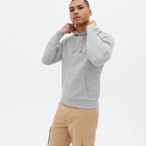 Sweat à capuche en coton pour homme 100% polaire épais de haute qualité Taille personnalisée Service d'impression OEM Vêtements de rue d'hiver en gros - Product Image 4
