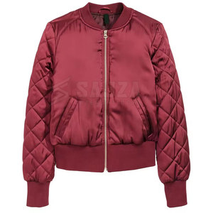 แจ็กเก็ตบอมเบอร์สำหรับผู้หญิงเสื้อแจ็กเก็ตบอมเบอร์แฟชั่นทรงพอดีตัวปกติและทนทานสำหรับกลางแจ้งและการเดินทาง - Product Image 3