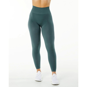 Leggings de Mujer de Alta Calidad, Spandex/Nailon, Alta Elasticidad, Levanta Glúteos, Sin Costuras, Ropa de Yoga, Leggings Deportivos - Product Image 1