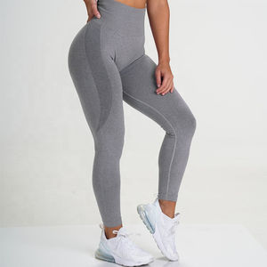 Wholesale New wear workout yoga fitness <b>leggings</b> high waisted <b>leggings</b> for <b>women</b> Gym Pants solid color tights <b>women's</b> <b>leggings</b> - Product Image 6
