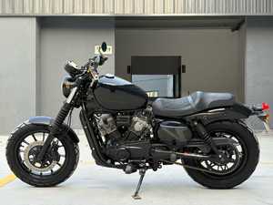 รถมอเตอร์ไซค์วินเทจสไตล์เกาหลี Qingqi1 รุ่นใหม่ ขายดีที่สุด ใช้เครื่องยนต์เบนซินสองสูบ ความเร็วสูงสุด 120 กม./ชม. ความจุ 300 ซีซี - Product Image 2