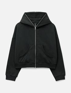 Sudadera con Capucha Personalizada para Hombre, Invierno, 100% Algodón, Talla Grande, Hombros Caídos, Cierre de Cremallera, Bordado, Felpa Gruesa y Transpirable - Product Image 1