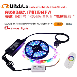 EUROLITE - Juego de Tiras LED RGBW de 5 m, 300 Luces, 12 V, 2.4 GHz, Luces de Navidad - Product Image 2