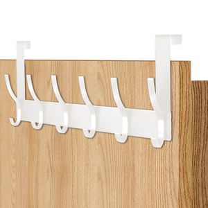 Heavy Duty Metal Door Hanger Designed For Organizing Clothes <b>Towels</b> And Accessories Providing Long Term Stability Usage - Product Image 3