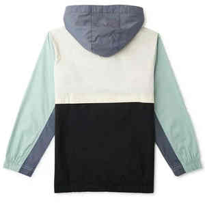 Conjunto de dos piezas para hombre al por mayor, pantalones cortos deportivos cortavientos personalizados y sudadera con cremallera, chándal con capucha, conjunto de pantalones cortos de nailon - Product Image 6