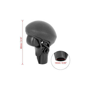 Pommeau de levier de vitesses automatique noir TOPUZ pour Civic 06-11 modèle MATSUBA TR Origin BRK-54130-SNA-A81 - Product Image 1