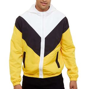 <b>Men's</b> Plus Size Breathable Soft Shell Color Block Windbreaker <b>Jacket</b> Customizable <b>Zip</b>-up Waterproof Winter Outdoor Hooded 2026 - Product Image 1