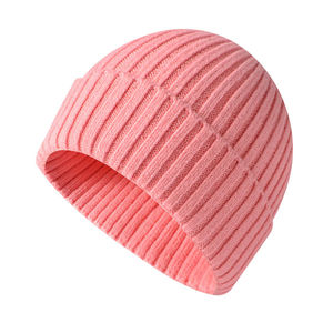 หมวกบีนนี่ถักอบอุ่นใส่ได้ทั้งชายและหญิงสำหรับฤดูหนาวโลโก้สีพื้นระบายอากาศได้ตามต้องการ - Product Image 2