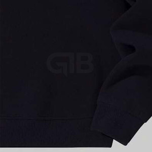 Nouvel arrivage Sweat à capuche d'hiver respirant 100% coton de qualité supérieure à demi-fermeture éclair pour adultes, tenue décontractée avec motif solide - Product Image 2