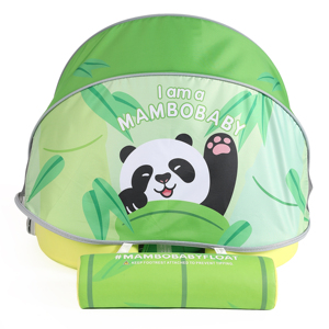 <span class=keywords><strong>Panda</strong></span>'s Embrace Flotteur de poitrine pour bébé non gonflable avec auvent |   Flotteur de bain 3D mignon en forme de <span class=keywords><strong>panda</strong></span> pour bébés de 3 à 24 mois - Product Image 1