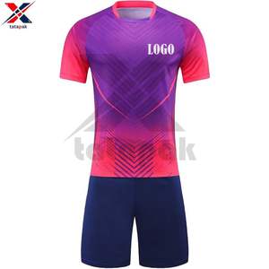 Camisetas de fútbol de alto rendimiento 100% poliéster ligero y transpirable Impresión de logotipo personalizado precio al por mayor directo de fábrica - Product Image 3