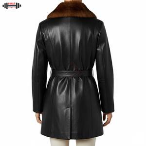 เสื้อแจ็กเก็ตนักบินหนังลูกฟูกสำหรับผู้หญิงผ้าสักหลาดไซส์ใหญ่พิเศษผลิตในปากีสถานแฟชั่นล่าสุดใส่สบายออกแบบได้ตามต้องการสำหรับฤดูหนาว2025 - Product Image 2