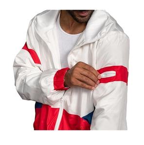 Chaqueta Cortavientos Impermeable de Fútbol para Hombre, Chaqueta Anorak de Nailon Transpirable con Logotipo Personalizado al por Mayor - Product Image 4