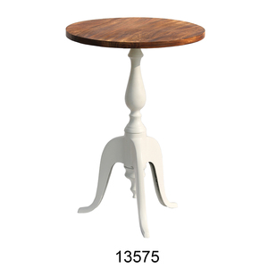 Table d'appoint en aluminium design fait main avec argent poli Table d'appoint décorative à vendre - Product Image 6