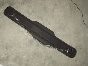 Equipo de entrenamiento de potencia de gimnasio de neopreno con logotipo personalizado de fábrica S M L XL ACCESORIOS DE EQUIPO DE Fitness cadena cromada levantamiento de pesas - Product Image 5