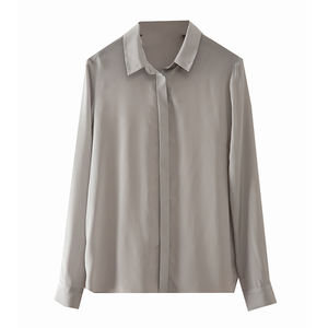 Gran oferta, blusa elegante, camisas de carrera de oficina de gasa para mujer, blusas informales de manga larga a la moda - Product Image 4