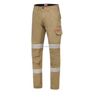 Pantalones Cargo de Cintura Media para Hombre, Corte Recto, Cierre Plano, Transpirables, de Poliéster/Algodón, Casuales de Otoño, Largos, Novedad 2026 - Product Image 6