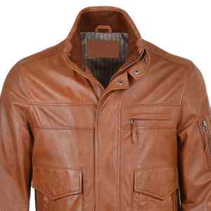 Venta al por mayor Chaquetas de cuero de los hombres Genuine Plus Size Tallas disponibles Chaquetas de los hombres de calidad superior Precio asequible Chaqueta para los hombres - Product Image 6