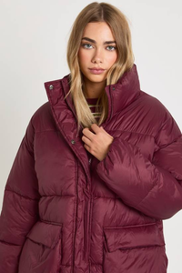 Chaqueta de Invierno Acolchada con Capucha de Punto Grueso de la Mejor Calidad 2025 para Mujer, Transpirable, con Forro de Poliéster y Relleno de Algodón - Product Image 3