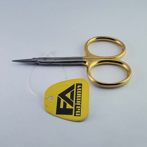 Tijeras económicas Punta de flecha Anillos de dedo grandes Hoja inferior dentada - Product Image 4