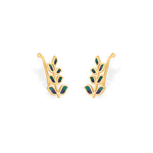 Pendientes de Acero Inoxidable con Perlas y Diamantes para Mujer - Product Image 4