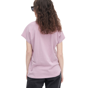 เสื้อยืดผู้หญิงแบบเรียบ ผ้าฝ้าย 100% 180gsm สั่งทำได้ พิมพ์โลโก้ได้ ขายส่ง - Product Image 4