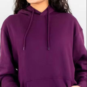 Sudaderas con Capucha para Mujer, Personalizadas con Bordado e Impresión por Transferencia de Calor, Corte Ajustado, Forro Polar Antipelusas, Cuello Alto, Poliéster/Algodón - Product Image 1