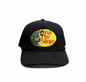 Chapeaux de camionneur en mousse avec nom commercial brodé de logo personnalisé avec corde Casquette de sport en maille respirante par Vietnam Factory Headwear - Product Image 1
