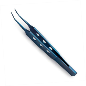 คีมหนีบเคลแมนสีฟ้า7.5มม. ปากเรียบ4.5มม. 8.5ซม. (3.3 ") - Product Image 1