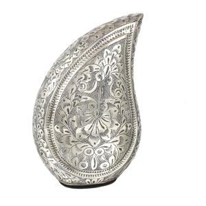 Urnas de lágrima de cremación únicas para cenizas humanas, urnas funerarias artesanales de Metal grandes para adultos para hombres y mujeres, exhibición de entierro en casa - Product Image 1