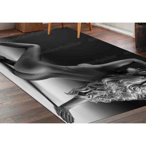 Tapis Sensuel Femme, Tapis Érotique Femme, Tapis Sensuel, Tapis Érotique, Tapis Imprimé, Tapis Doux à Poils - Product Image 5