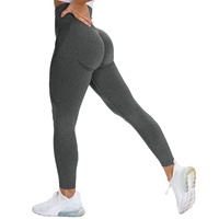 Leggings de yoga sans couture pour femmes, taille haute, extensibles dans quatre directions, séchage rapide, en Spandex/Nylon 220g – Vente en gros