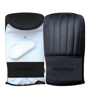 ถุงมือ MMA แบบผูกเชือกทำจากหนังสำหรับมวยไทยกระสอบทรายและฝึกต่อสู้-กันน้ำ - Product Image 3