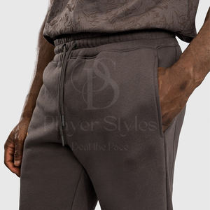 กางเกงออกกำลังกายแบบลำลองของผู้ชายกางเกงผ้าฝ้ายทรงหลวมน้ำหนักเบาทรงหลวมไซส์ใหญ่ออกแบบโลโก้ได้ตามต้องการ - Product Image 4