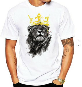 T-shirt personnalisé avec logo, fabriqué en coton 100%, motif personnalisé, couleurs vibrantes disponibles, col rond, pour homme - Product Image 5