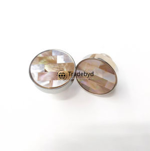 Tiradores de cajón de muebles hechos a mano minimalistas con incrustaciones de fregona elegante, tiradores para armario de cocina, duradero, ecológico - Product Image 5