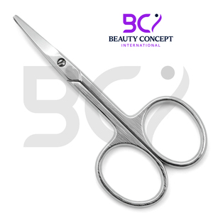 Tijeras de Manicura Más Vendidas, Tijeras para Cutículas Personalizadas con Logotipo Propio, Precio de Fábrica, Hoja Redonda Curva de Acero Inoxidable - Product Image 4