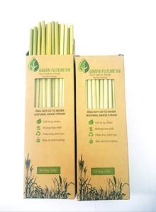 Top seller 2025 Natural Disposable Grass Straws bulk quantity <b>for</b> wholesale low price from Eco2go Vietnam - Product Image 3