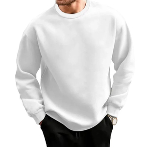 Otoño Invierno hombres Casual Oficina sudaderas Jogging Streetwear nueva pieza única cuello redondo sudadera Pantalones - Product Image 3