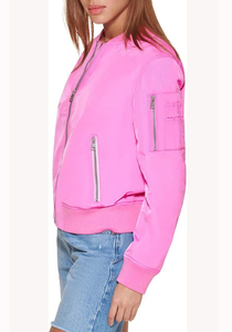 Women's Men's High Quality Denim Nylon <b>Bomber</b> <b>Jacket</b> Plus Size Winter Stand Collar <b>Vintage</b> Style Quick Dry Breathable Zipper - Product Image 3