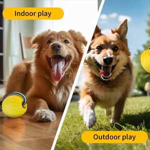 Indestructible balançoire corde flotteur <span class=keywords><strong>chien</strong></span> animal de compagnie EVA flottant mousse jouer chercher anneau boules jouet 9cm trou dans le milieu <span class=keywords><strong>chien</strong></span> balle jouets pour animaux de compagnie - Product Image 6