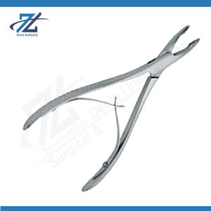 Pinza de Hueso Lempert con Articulación de Caja, Mordida de 3 mm, 155 mm de Largo, Recta, de Acero Inoxidable Quirúrgico, Instrumentos Manuales con Certificación CE - Product Image 2