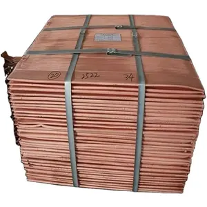 Cátodos de cobre electrolítico, 99.99% de pureza, precios de fábrica por kg