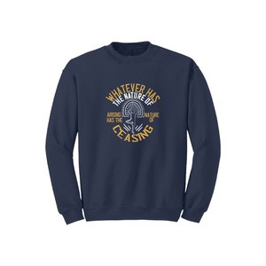 Sweat-shirt en mélange de coton avec des thèmes de bouddha imprimés Style décontracté 12 options de couleur 260-280 Placement de conception personnalisable GSM lourd - Product Image 5