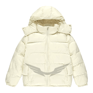 เสื้อแจ็คเก็ตบุนวมขนาดใหญ่พิเศษมีฮู้ดสำหรับผู้ชายเสื้อโค้ทบับเบิ้ลแนวสตรีทใส่กันลมสำหรับฤดูใบไม้ผลิเงา2024ออกแบบได้ตามต้องการ - Product Image 1