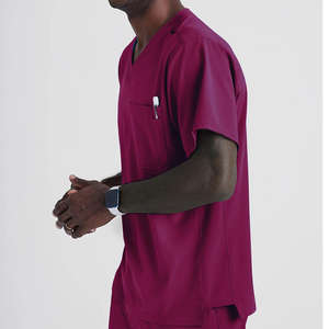 Trajes de Enfermería de talla grande personalizados para mujer, estampado de alta calidad, tejido 100% algodón, uniformes para correr, uso de verano, venta en línea - Product Image 6