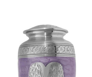 Urnes funéraires modernes faites à la main en céramique naturelle de style américain pour cendres masculines et féminines - Prix de gros pour l'enterrement commémoratif - Product Image 3