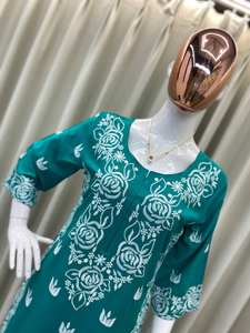 Conjunto Exclusivo de Salwar Kameez Reversible para Mujer, Informal, Cómodo, para Correr, en Tela de Rayón, para Hacer Ejercicio - Product Image 3