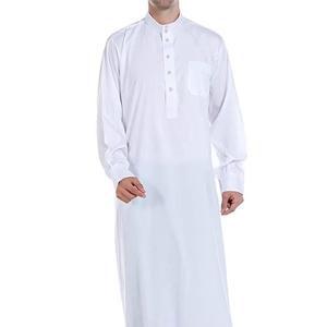 Túnica Árabe Daffah Jubba de Talla Única, Estilo Étnico, Tela de Viscosa para Adultos - Product Image 1